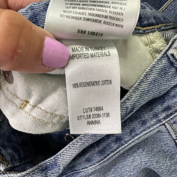 Citizens of Humanity Annina High Rise Wide Leg Jeans Size 23 Style 20381-1136 - Picture 10 of 11